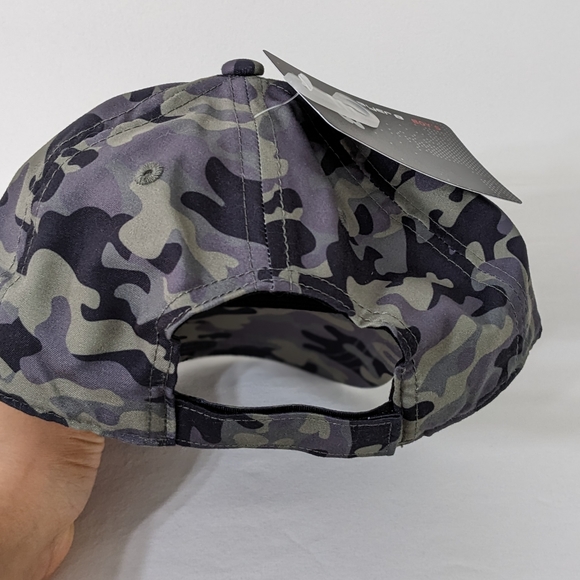 Layer 8 Boys Camo UPF 40+ Sun Protection Baseball Cap, New With Tag - Picture 6 of 6